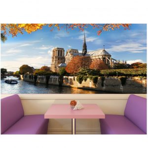 Painel Adesivo Cidade Paisagens Castelo M24