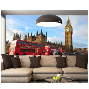 Painel Adesivo Cidade Paisagens Europa Londres M13