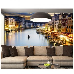 Painel Adesivo Paisagem Cidade Europa Veneza M40
