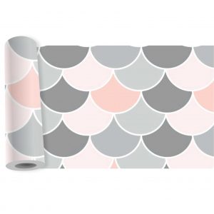 Adesivo Faixa Border Abstrato Geométrico Mosaico B410