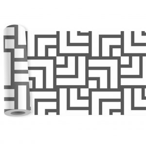 Adesivo Faixa Border Abstrato Geométrico Mosaico B438