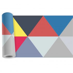 Adesivo Faixa Border Abstrato Geométrico Mosaico B445