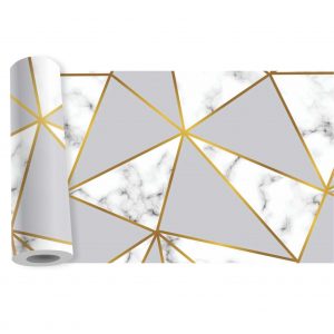 Adesivo Faixa Border Abstrato Geométrico Mosaico B462