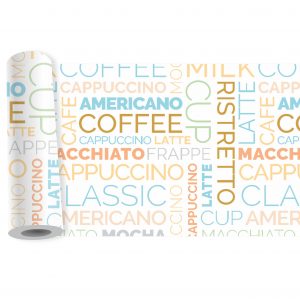 Adesivo Faixa Border Cozinha Café Lettering Letras B208