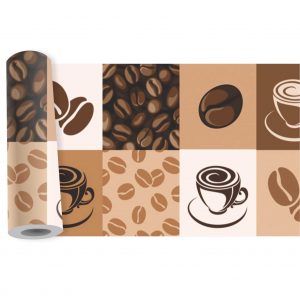 Adesivo Faixa Border Cozinha Café Coffee Xícara B422