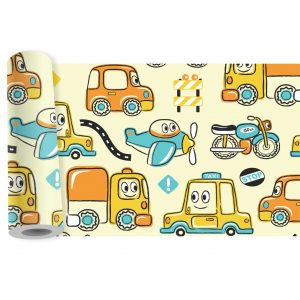 Adesivo Infantil Faixa Border Transporte Carros B155