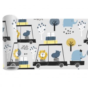 Adesivo Infantil Faixa Border Transporte Carros B403