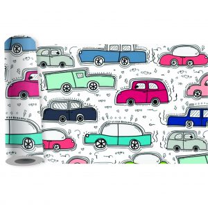 Adesivo Infantil Faixa Border Transporte Carros B414