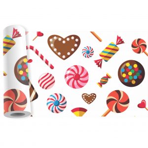 Adesivo Faixa Border Cozinha Doces Guloseimas B223