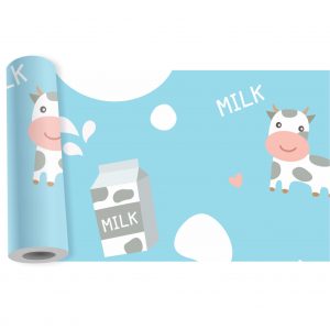 Adesivo Infantil Faixa Border Fazendinha Animais Vaquinha B106