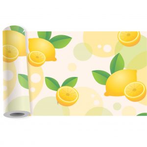 Adesivo Faixa Border Cozinha Frutas Laranja Limão B12