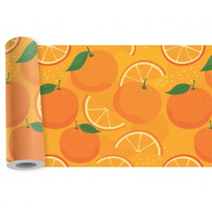 Adesivo Faixa Border Cozinha Frutas Laranja B17