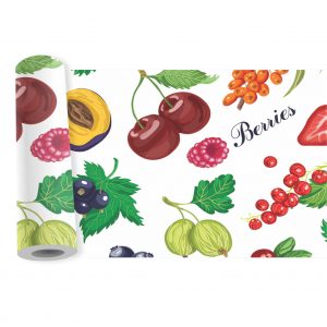 Adesivo Faixa Border Cozinha Frutas Pêssego B35