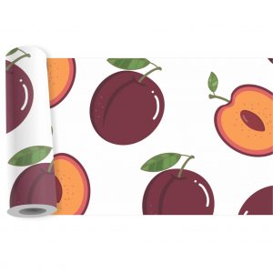 Adesivo Faixa Border Cozinha Frutas Pêssego B48