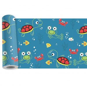 Adesivo Infantil Faixa Border Tartaruga Tartaruguinha B148