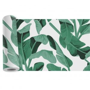 Adesivo Faixa Border Folhagem Folhas Tropical B464