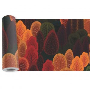 Adesivo Faixa Border Folhagem Pinheiro Folhas Tropical B475