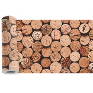 Adesivo Faixa Border Cozinha Rolha Vinho Bebida B291