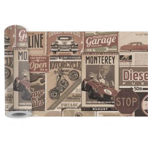 Adesivo Faixa Border Mecanico Carros Garage Vintage B261
