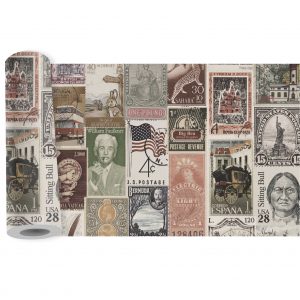 Adesivo Faixa Border Selo Postal Vintage B295