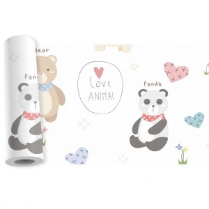 Adesivo Infantil Faixa Border Zoo Safari Animais B72