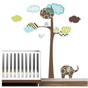 Adesivo Infantil Zoo Safari Animais M53