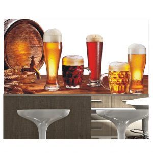 Painel Adesivo Chopp Cerveja Bebida Bar S146