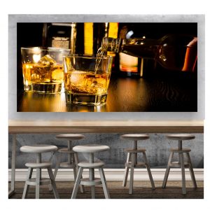 Painel Adesivo Chopp Cerveja Bebida Bar S132
