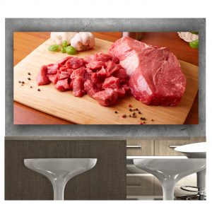 Painel Adesivo Churrasco Açougue Carne S158
