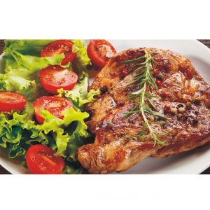 Painel Adesivo Churrasco Carne Assada J131