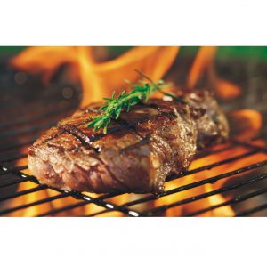 Painel Adesivo Carne Assada Churrascaria J248