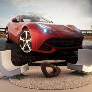 Painel Adesivo Carro Corrida Ferrari GG110