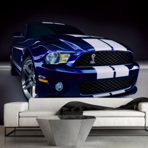 Painel Adesivo Carro Corrida Mustang Cobra GG112