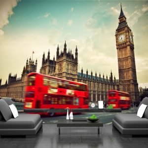 Painel Adesivo Cidade Prédios Londres GG420