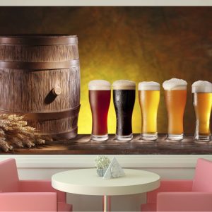 Painel Adesivo Cozinha Cerveja Chopp Drink M12
