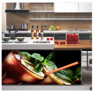 Painel Adesivo Cozinha Drink Bebida Bar M60