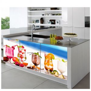 Painel Adesivo Cozinha Drink Bebida Bar M66