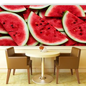 Painel Adesivo Cozinha Frutas Melancia Tropical M38