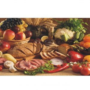 Painel Adesivo Cozinha Pães e Frios J147