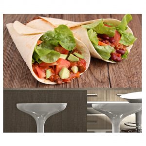 Painel Adesivo Cozinha Wrap Lanche S152