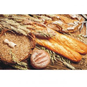 Painel Adesivo Cozinha Pão Padaria Pães J161