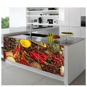 Painel Adesivo Cozinha Pimenta Especiaria Tempero M62