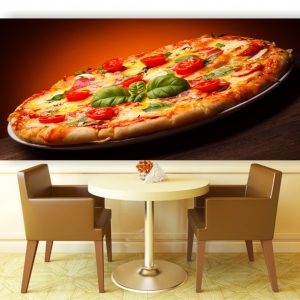 Painel Adesivo Cozinha Pizza Pizzaria Massas M46