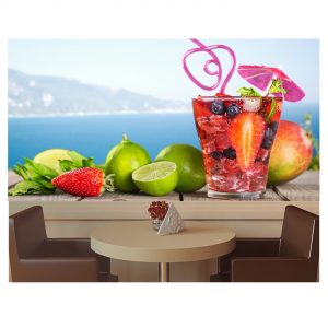 Painel Adesivo Drink Bebida Bar Churrasqueira S24