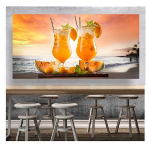 Painel Adesivo Drink Bebida Bar Churrasqueira S25