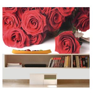 Painel Adesivo Flores Rosas Flor P26