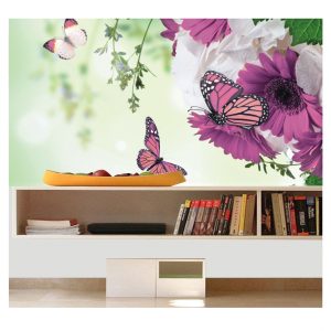 Painel Adesivo Flores Jardim Flor P51