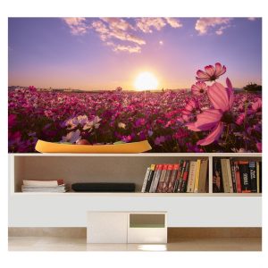 Painel Adesivo Flores Jardim Flor P55