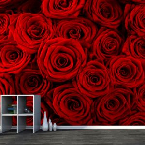 Painel Adesivo Flores Flor Rosas GG199