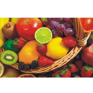 Painel Adesivo Cozinha Frutas Legumes J263